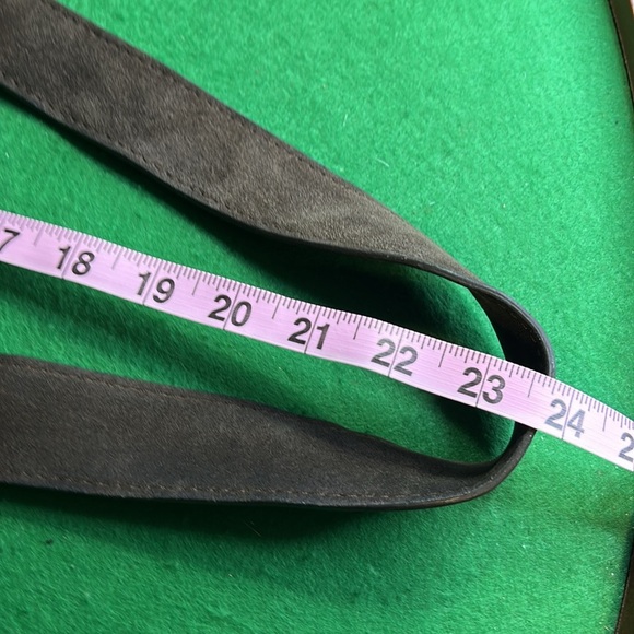 PRANA hippy leather 70’s crossbody bag with fringe made in India - Picture 15 of 16